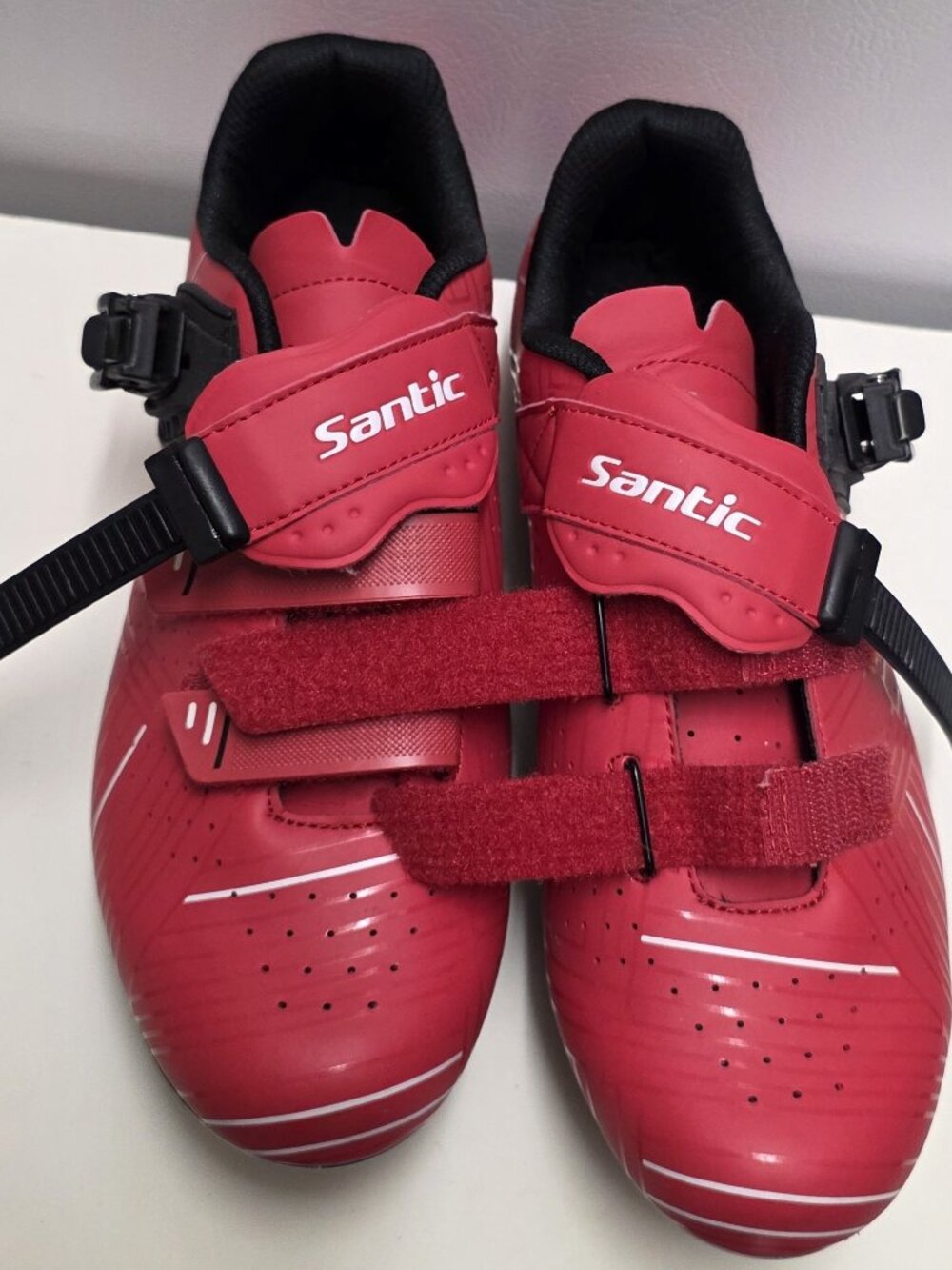 Santic Cycling Shoes Road Cycling Riding Shoes Road Bike Shoes Size 9.5